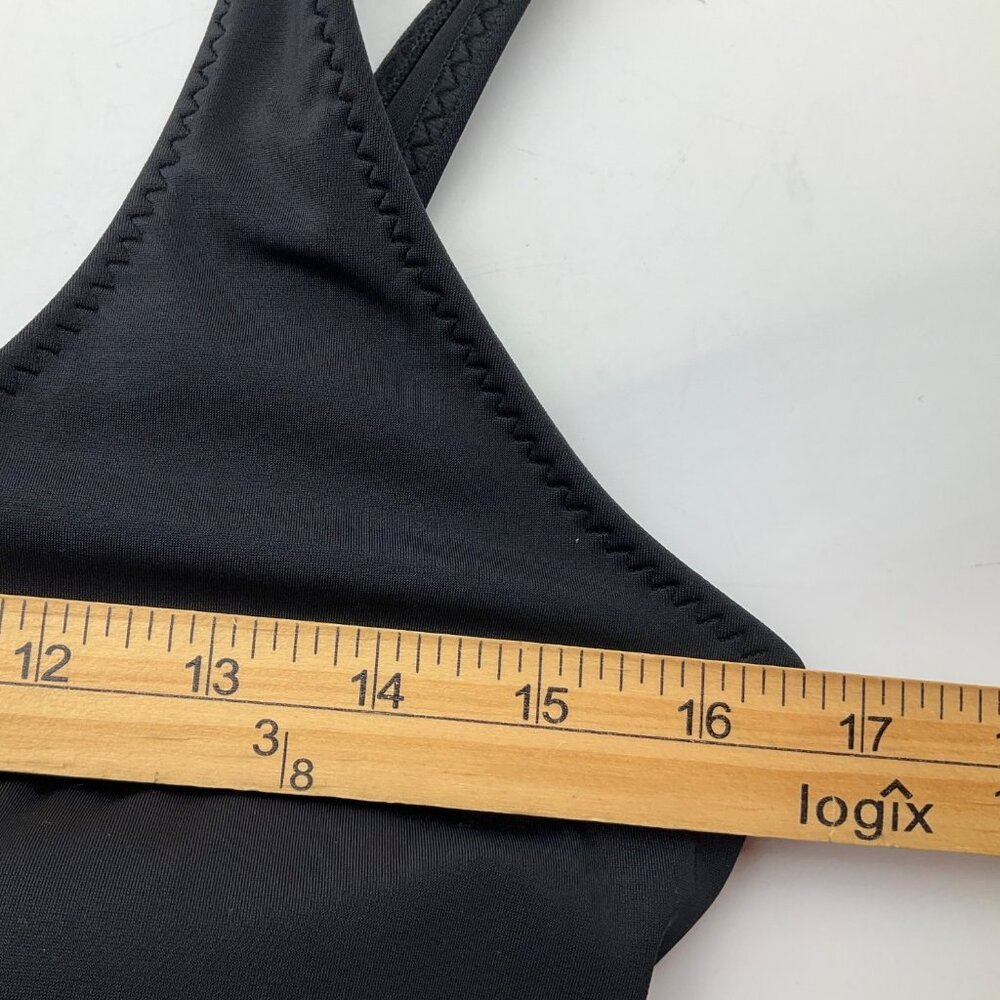 Fabletics Scoop Tie Back/Front Shaping Slimming One-Piece Swimsuit Minimalist - Picture 9 of 16